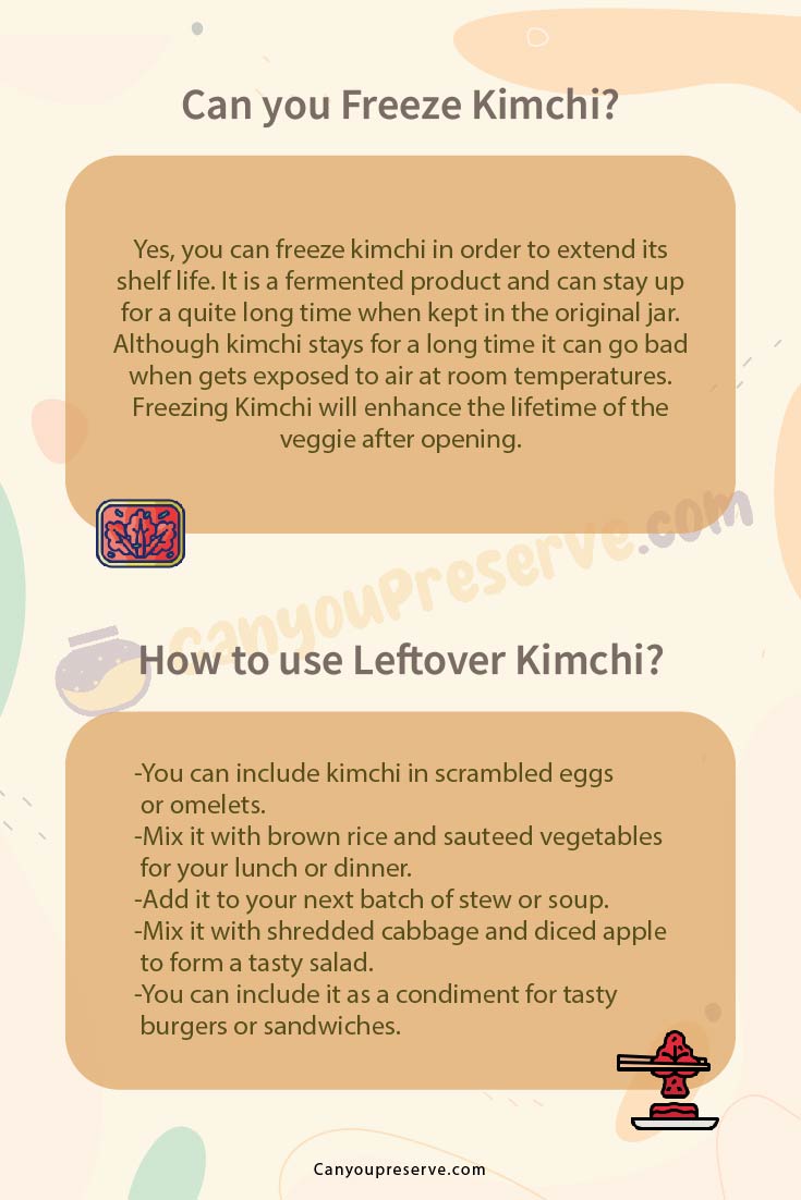 Can Freeze Kimchi