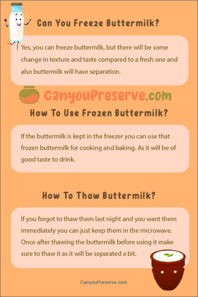 Can You Freeze Buttermilk? How To Freeze Buttermilk & For How Long? Can You Preserve
