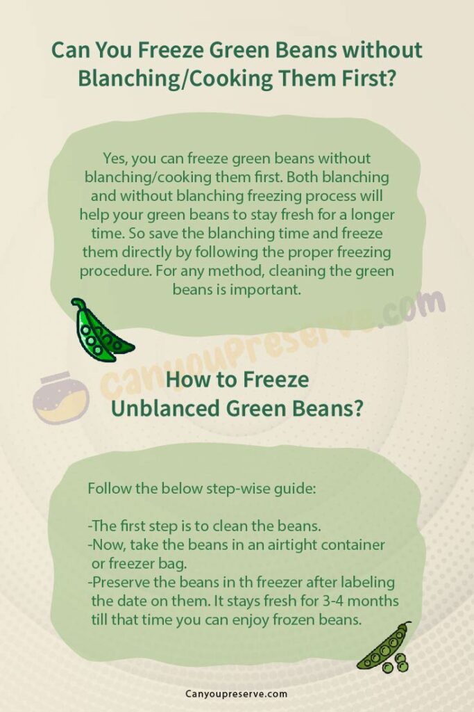 Can You Freeze Green Beans? A Simple Stepwise Guide for Freezing