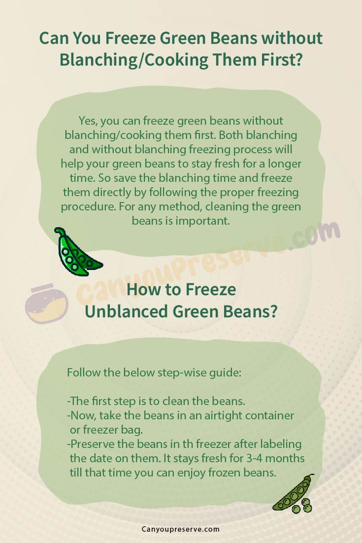 Can You Freeze Green Beans