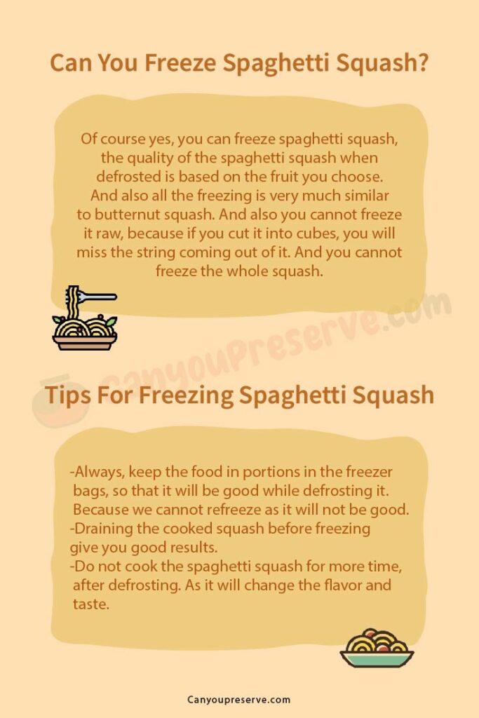 Can You Freeze Spaghetti Squash Simple Guide on How To Freeze It