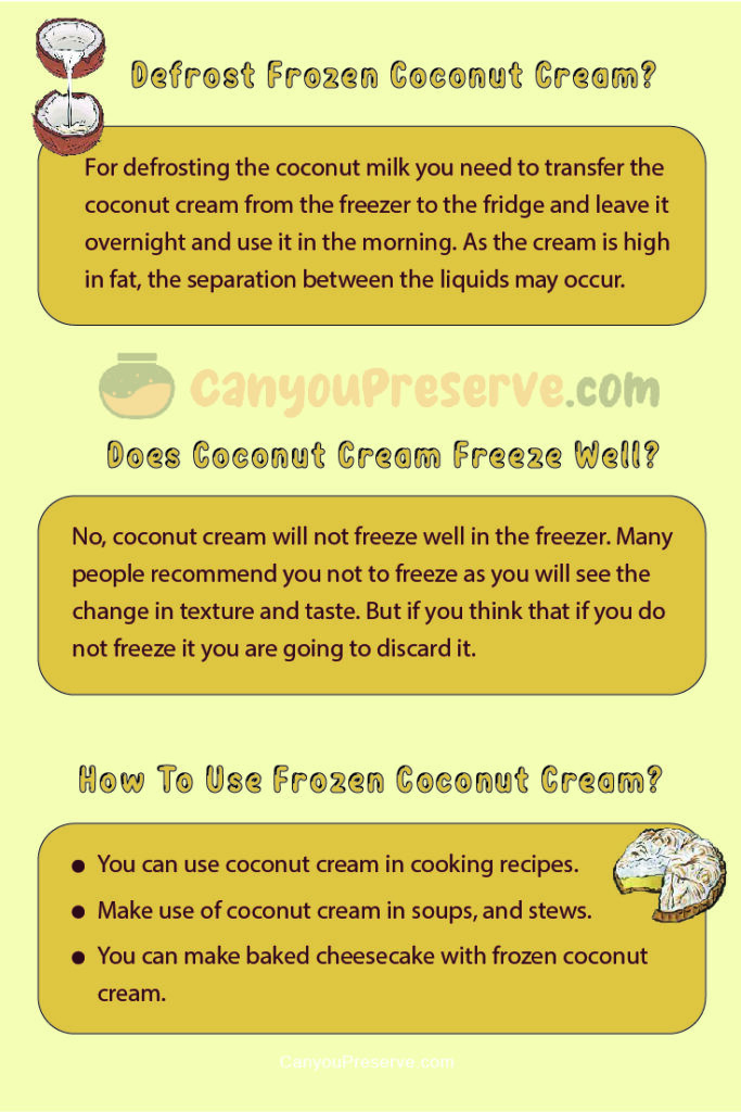 Can Freeze Coconut Cream? A Guide on How Can I Freeze Coconut Cream