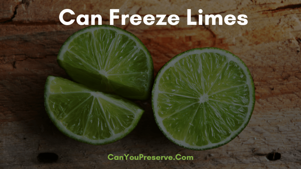 Can You Freeze Limes? How To Store Limes? Can You Preserve Can