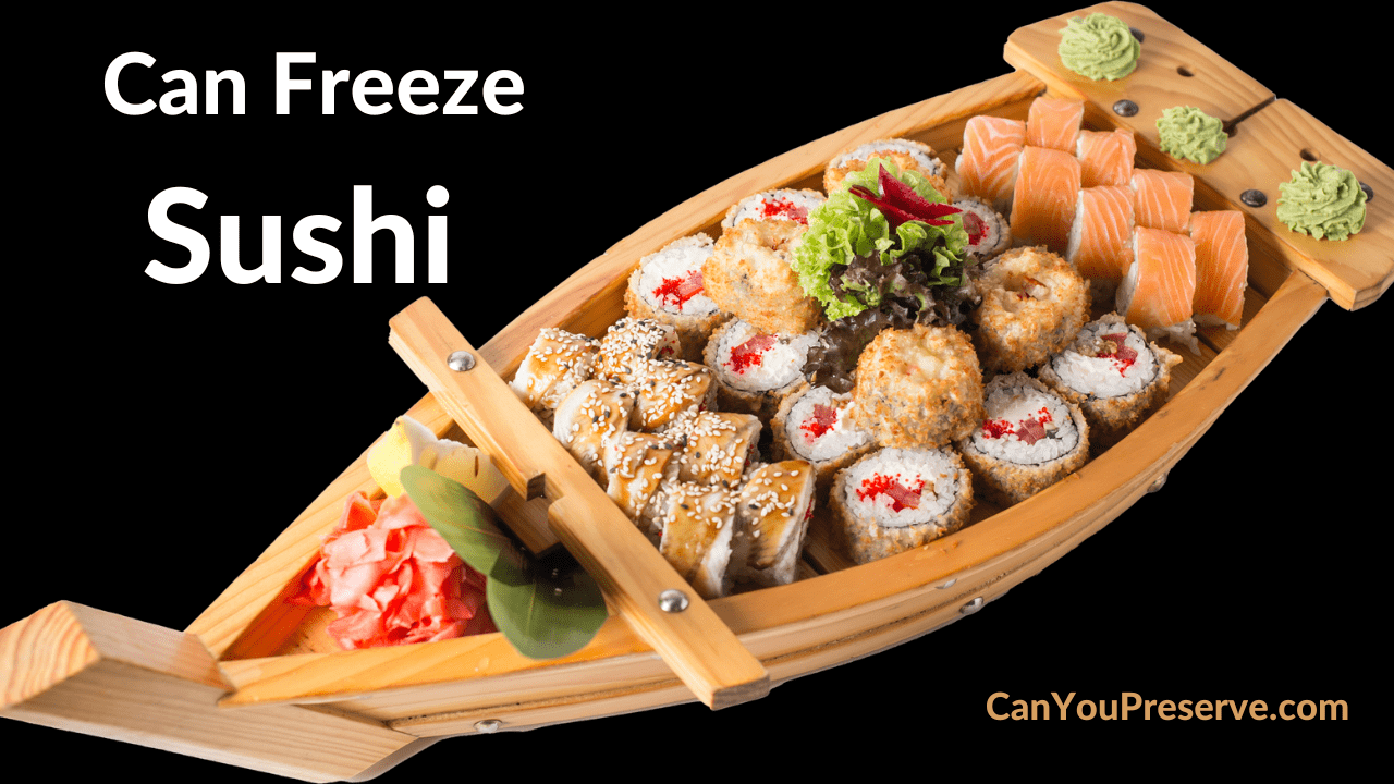 Can Freeze Sushi 