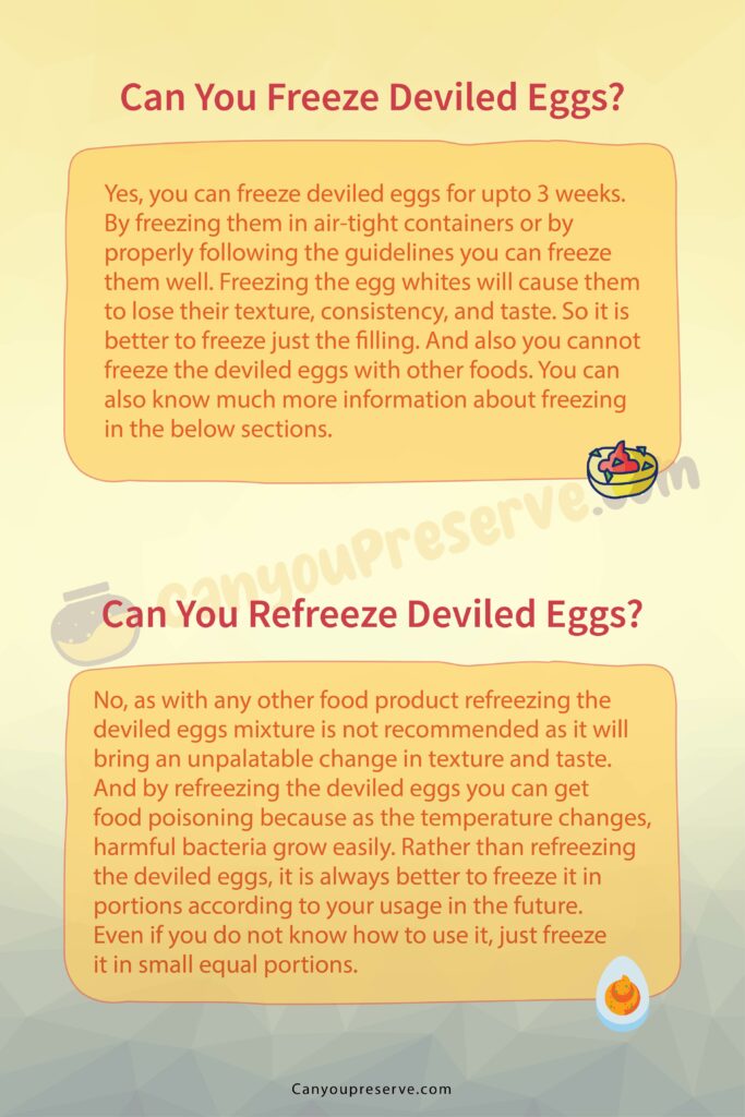 Can Freeze Deviled Eggs? Know More About Tips & Tricks, Process of Freezing, Defrosting