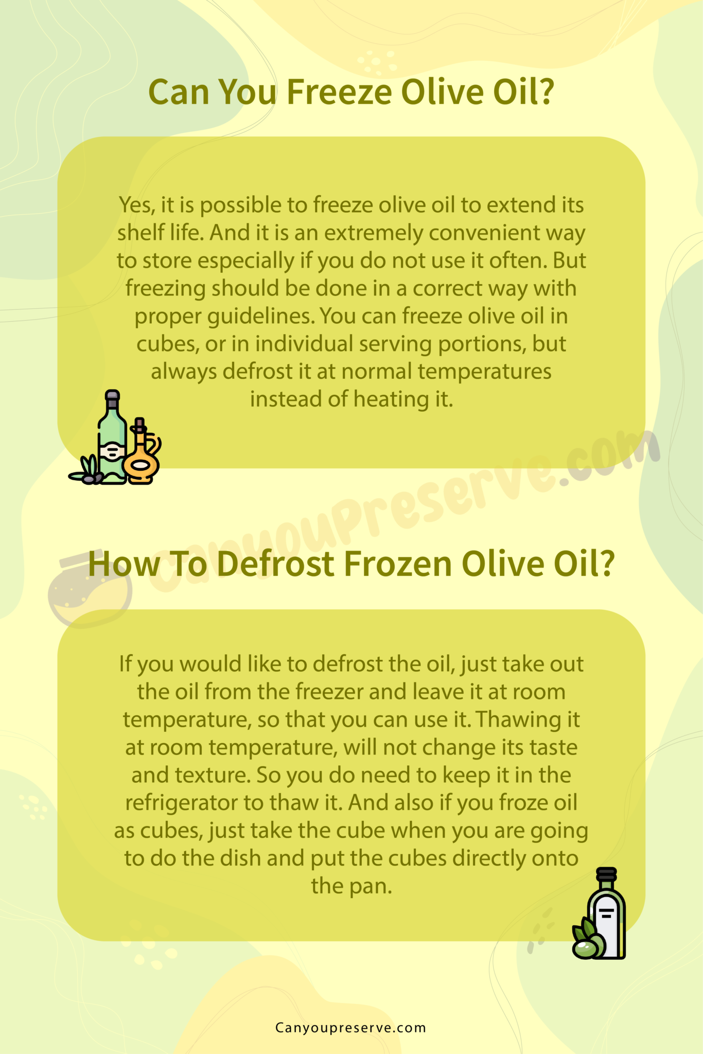 Can You Freeze Olive Oil With Herbs? Details Need To Know About Freezing Olive Oil Can You
