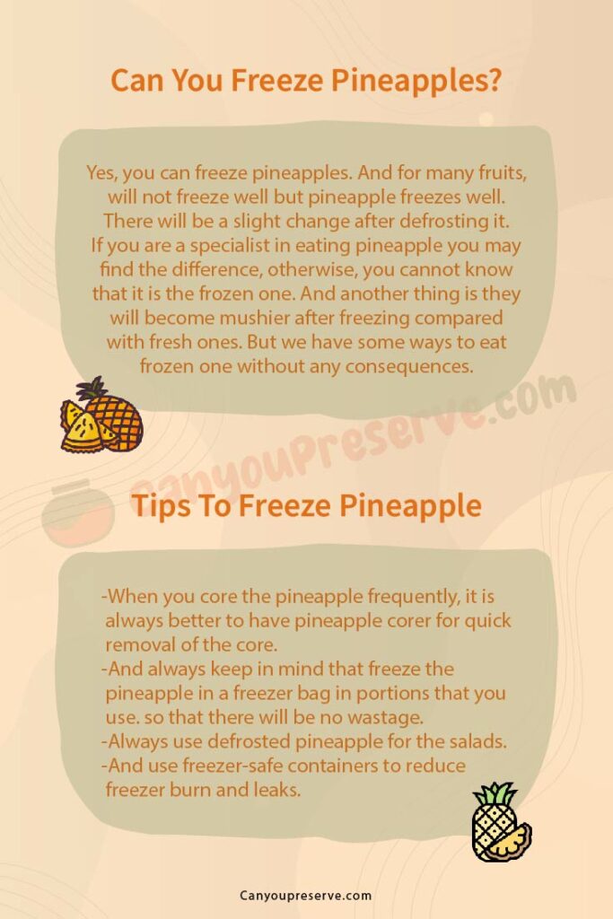 Can You Freeze Pineapple? A Simple Guide On How To Freeze Fresh