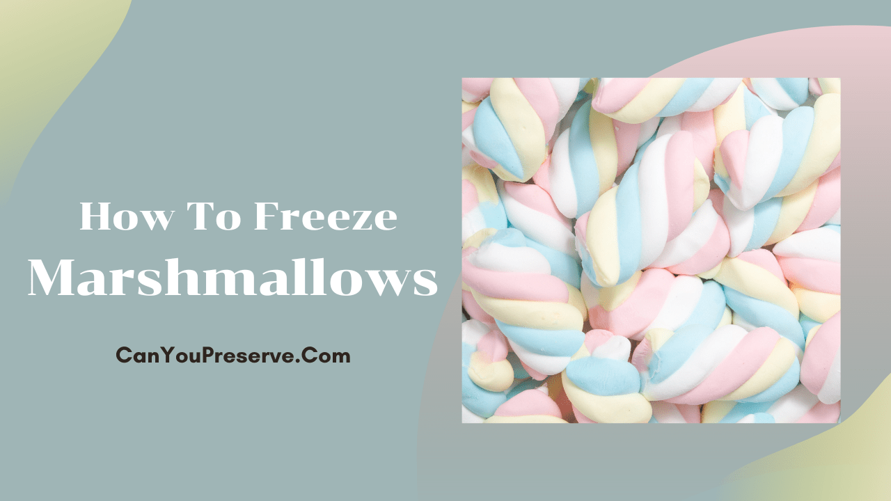 Freeze Marshmallows