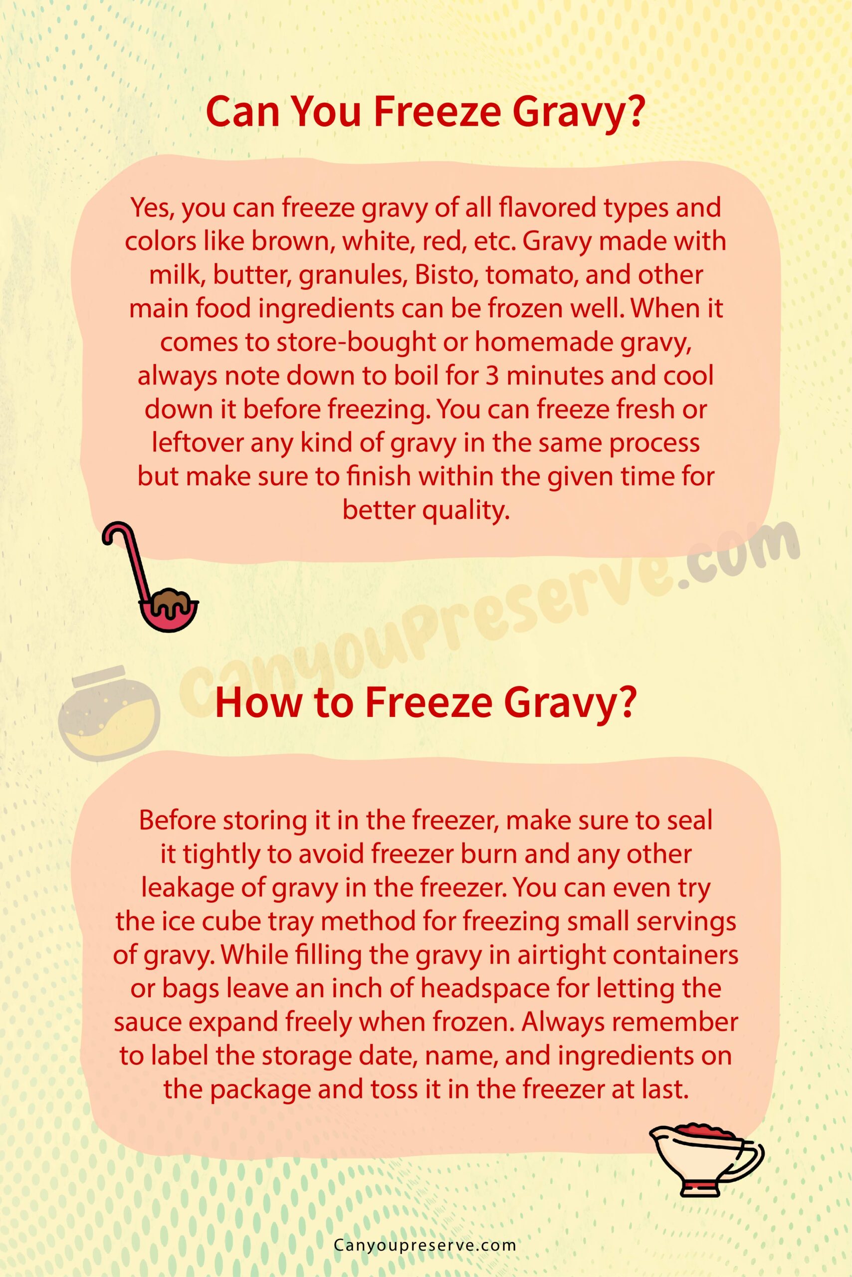 Can Freeze Gravy