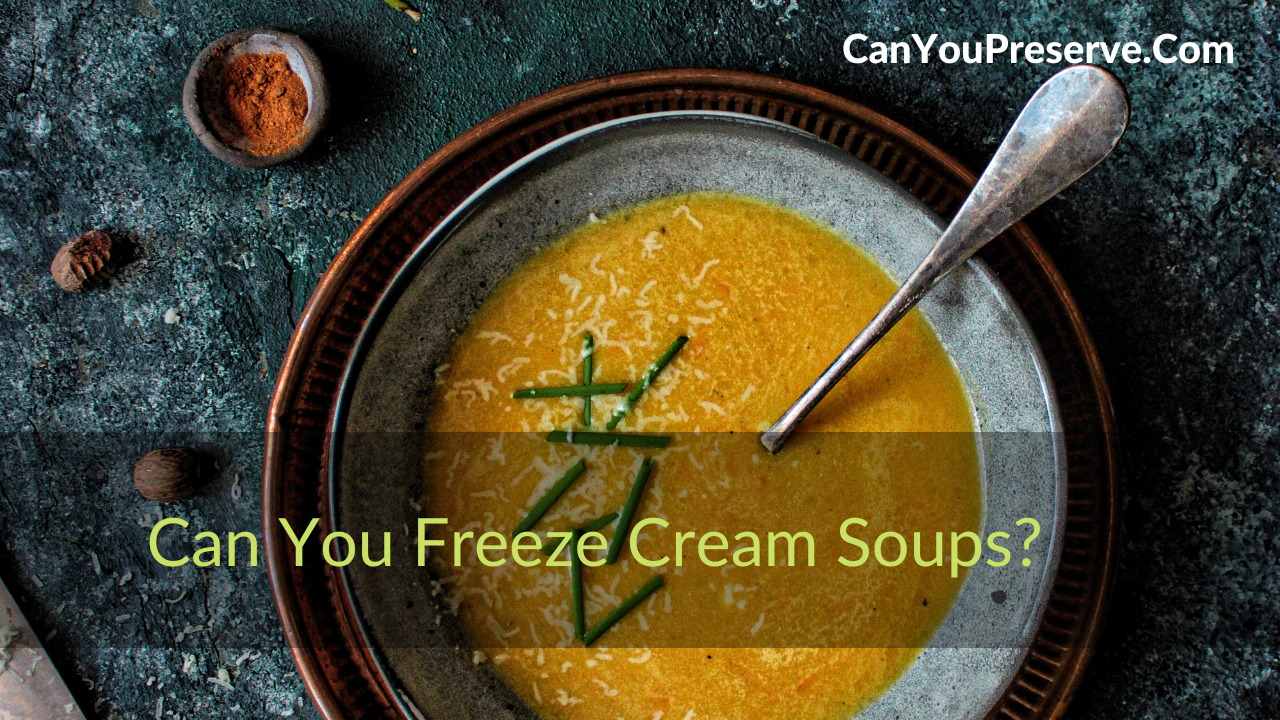 Can You Freeze Cream Soups