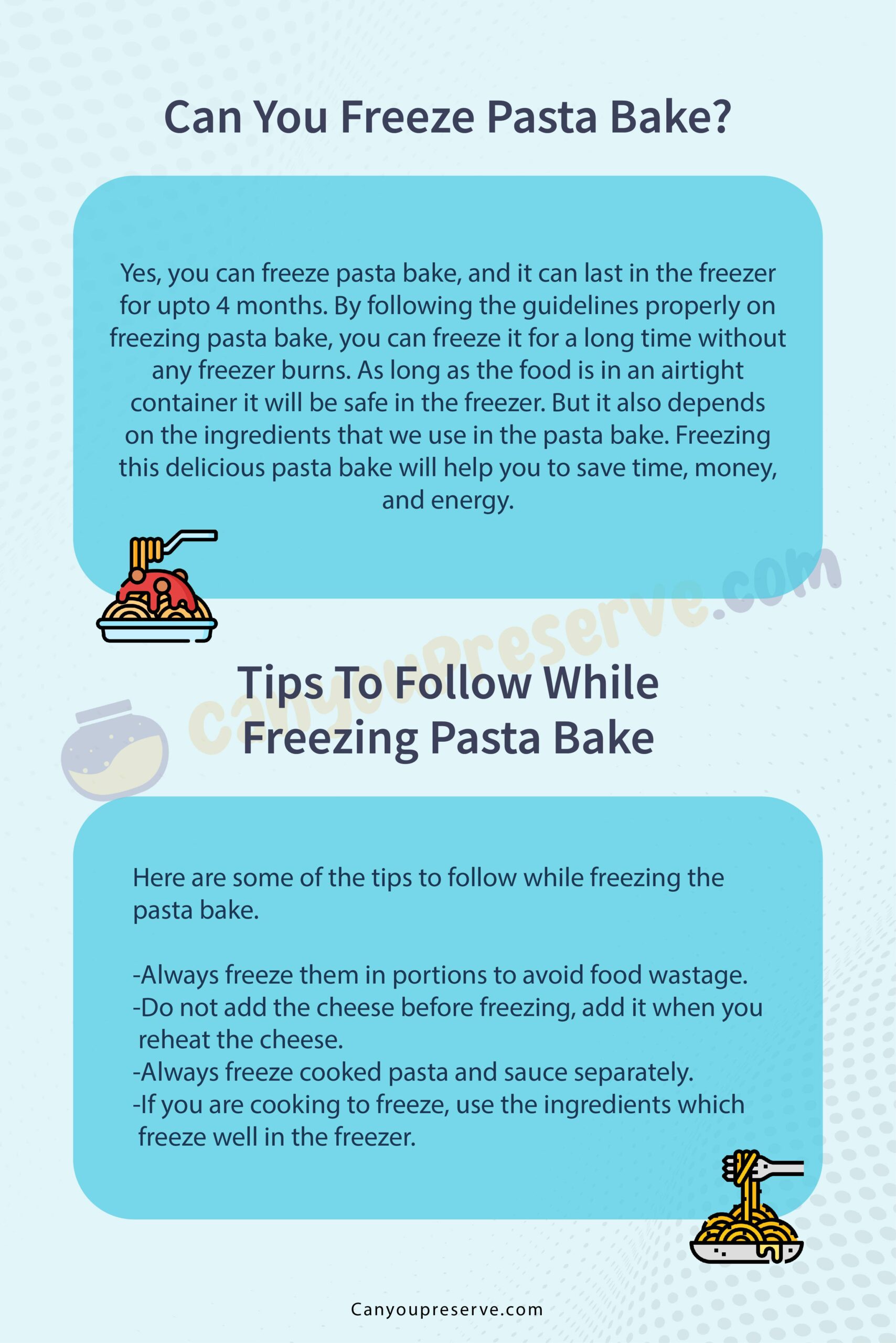 Can You Freeze Pasta Bake