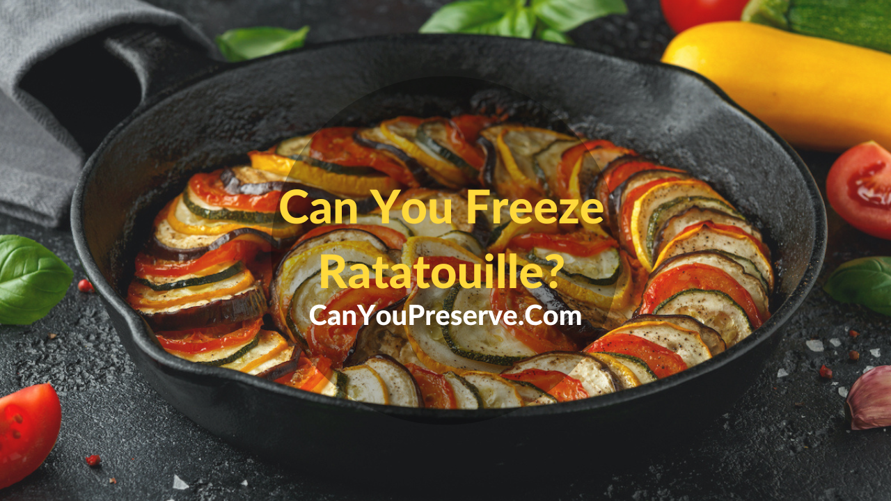 Can You Freeze Ratatouille