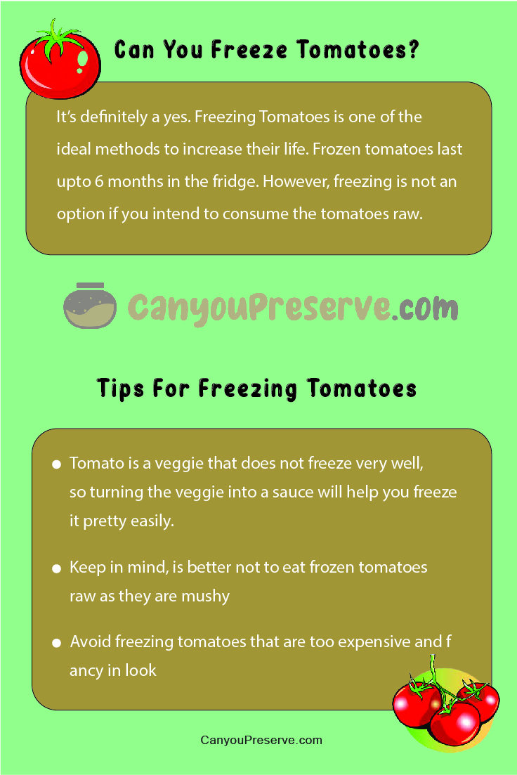 Can you Freeze Tomatoes