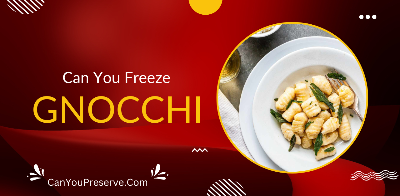 Can you freeze gnocchi