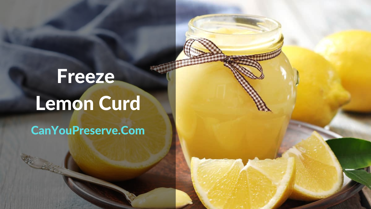 Freeze Lemon Curd
