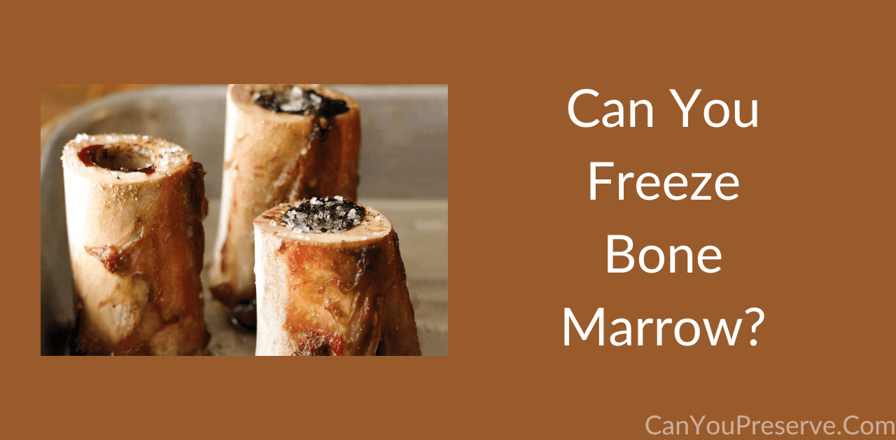 Can You Freeze Bone Marrow
