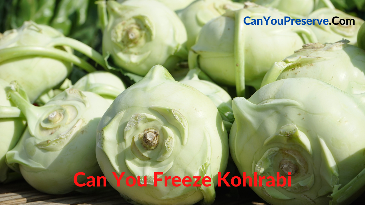 Can You Freeze Kohlrabi
