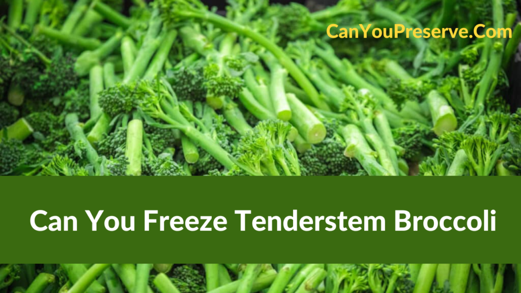 Can You Freeze Tenderstem Broccoli Best Ways To Freeze Tenderstem