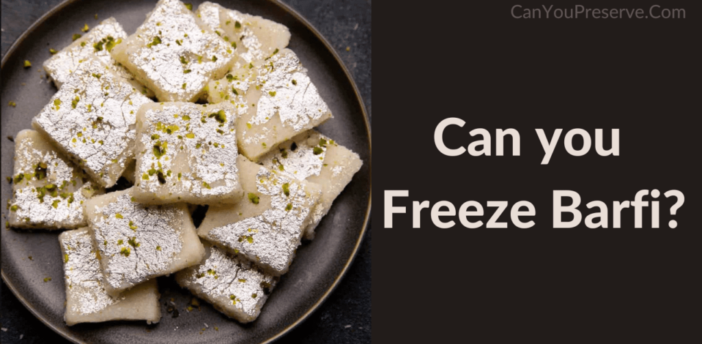Can you Freeze Barfi? 5 Tips for Freezing Barfi How Long Can You
