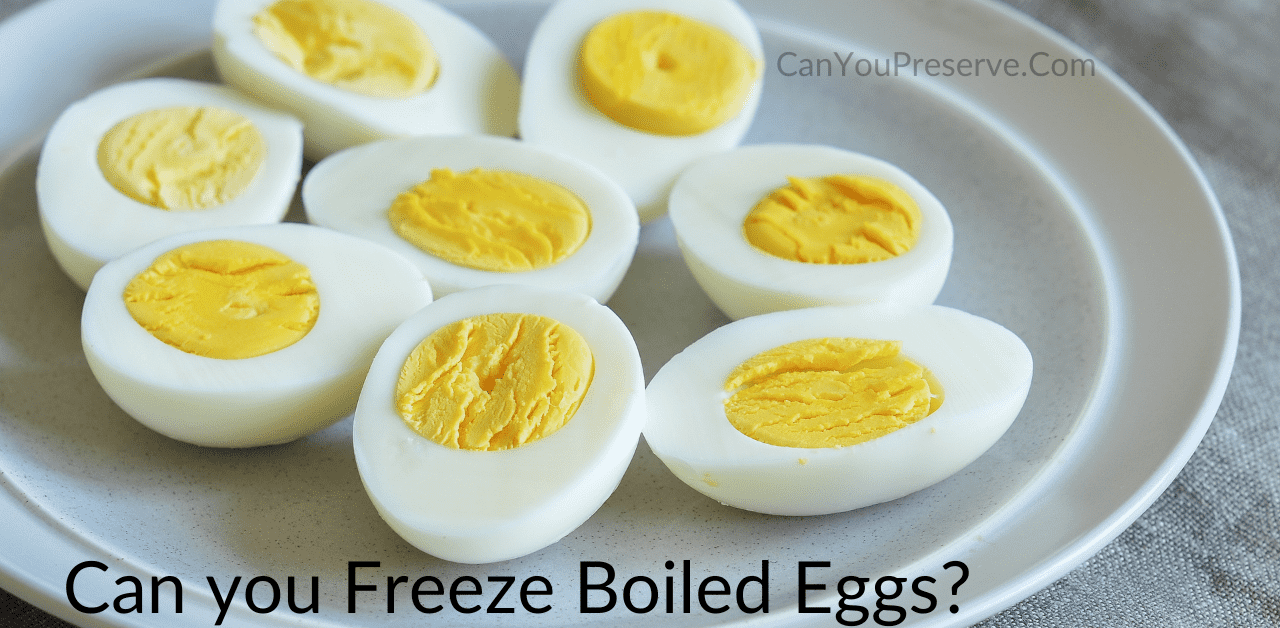 Can you Freeze Boiled Eggs