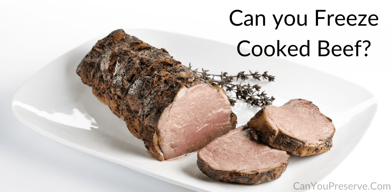 Can you Freeze Cooked Beef