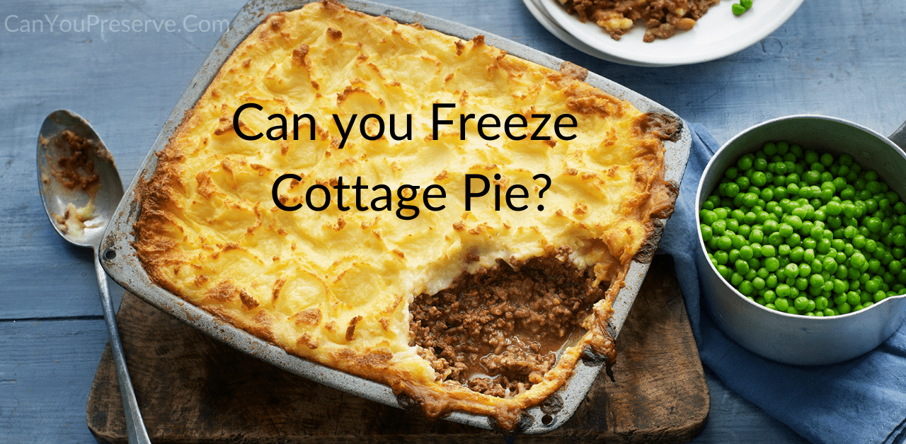 Can you Freeze Cottage Pie