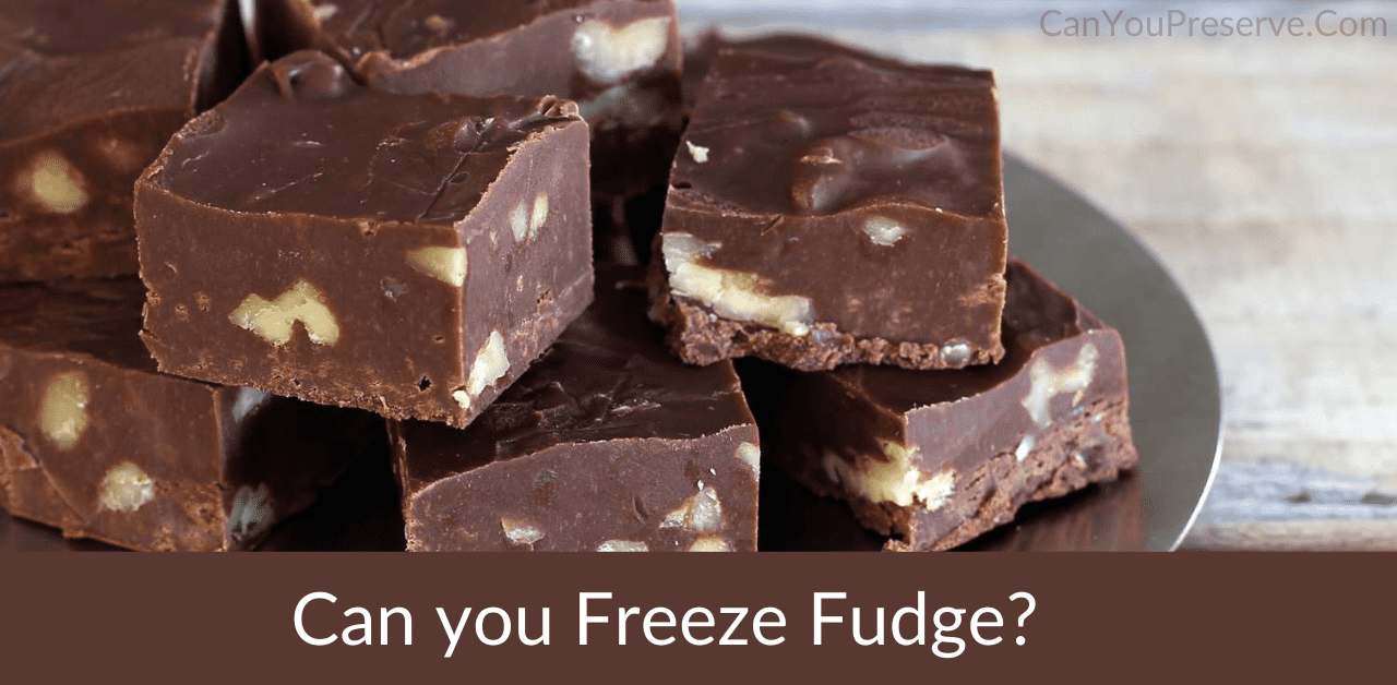 Can you Freeze Fudge