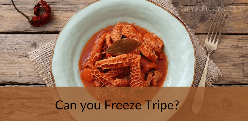 Can you Freeze Tripe? Step by Step Process to Freeze and Unfreeze