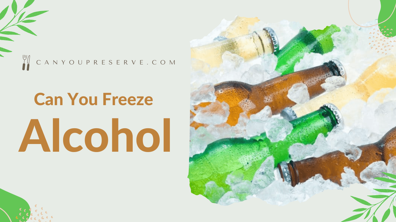 Can You Freeze Alcohol