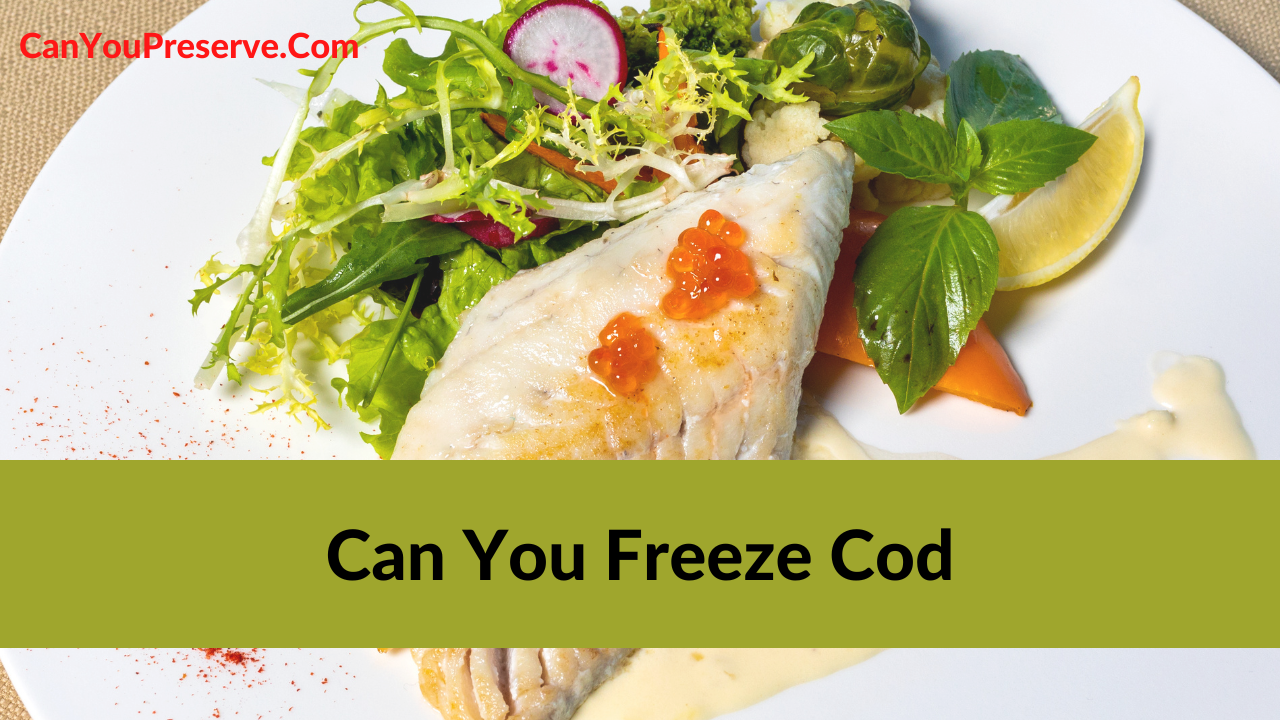 Can You Freeze Cod? – How to Freeze Cod? – How Long Does Cod Last In ...