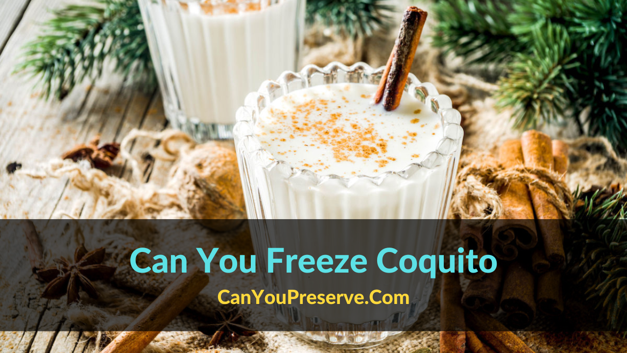 Can You Freeze Coquito