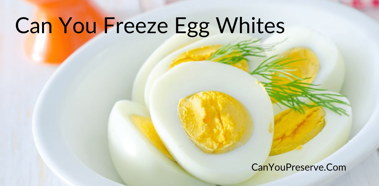 Can You Freeze Egg Whites