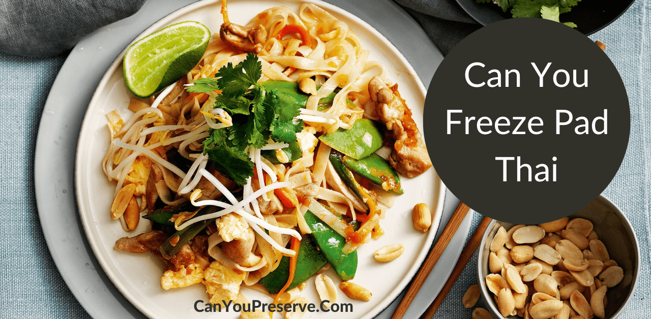 Can You Freeze Pad Thai