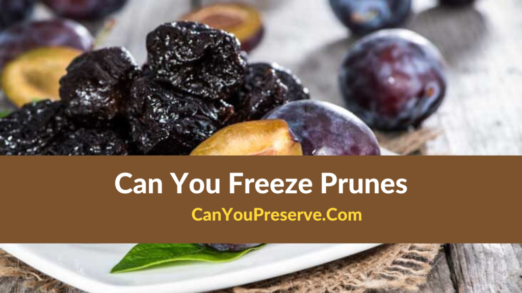 Can You Freeze Prunes? How To Freeze Prunes Easily? Can You