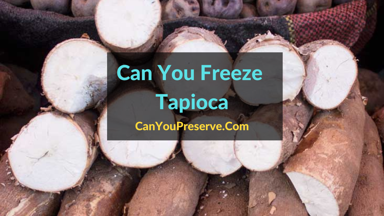 Can You Freeze Tapioca