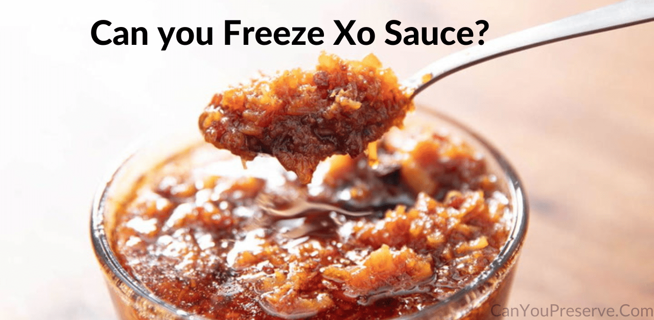 Can you Freeze Xo Sauce