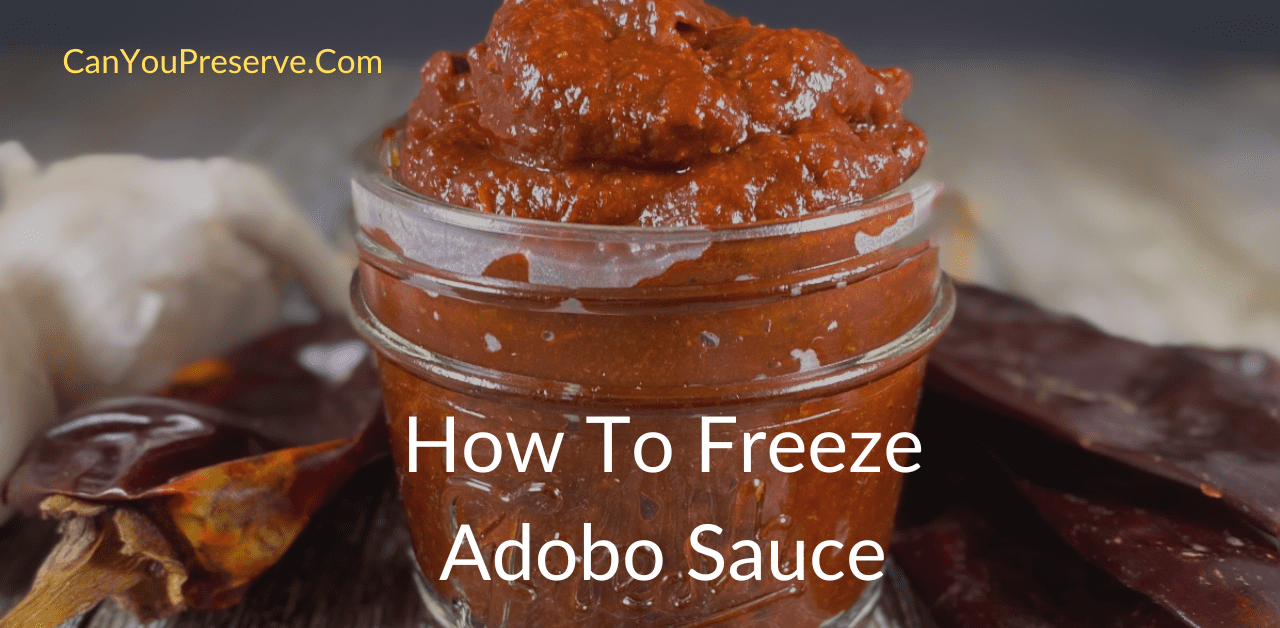 How To Freeze Adobo Sauce