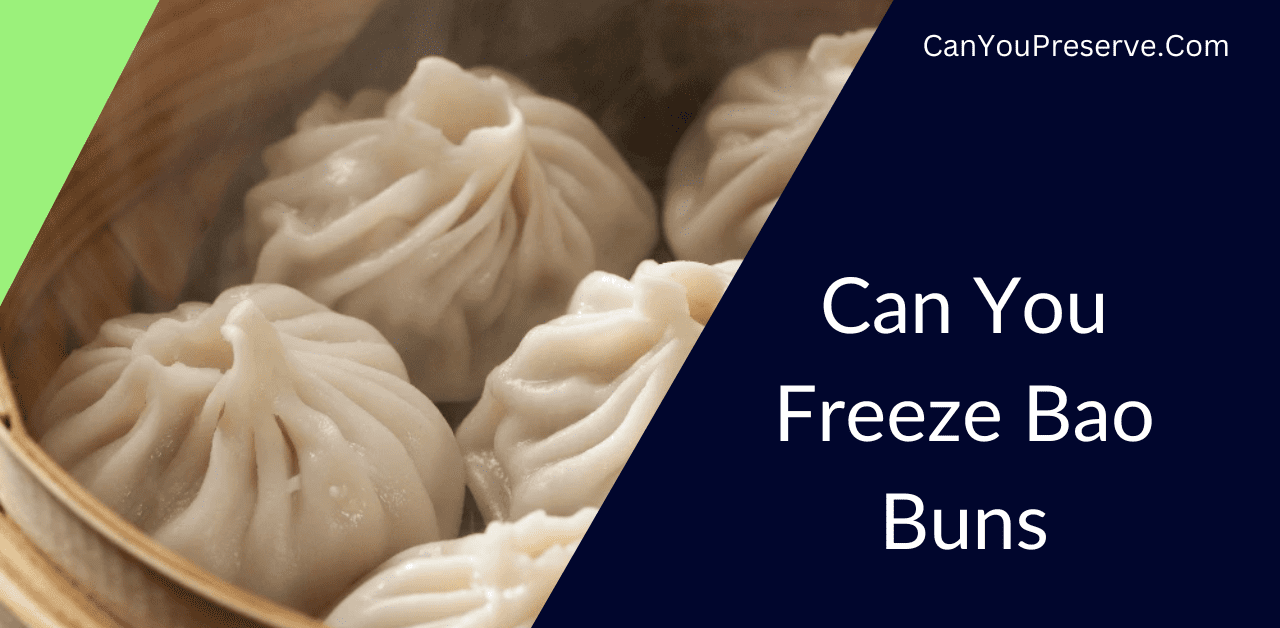 Can You Freeze Bao Buns