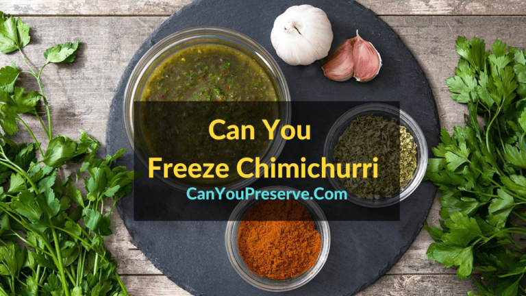 Can You Freeze Chimichurri? – Complete Guide On Freezing Chimichurri