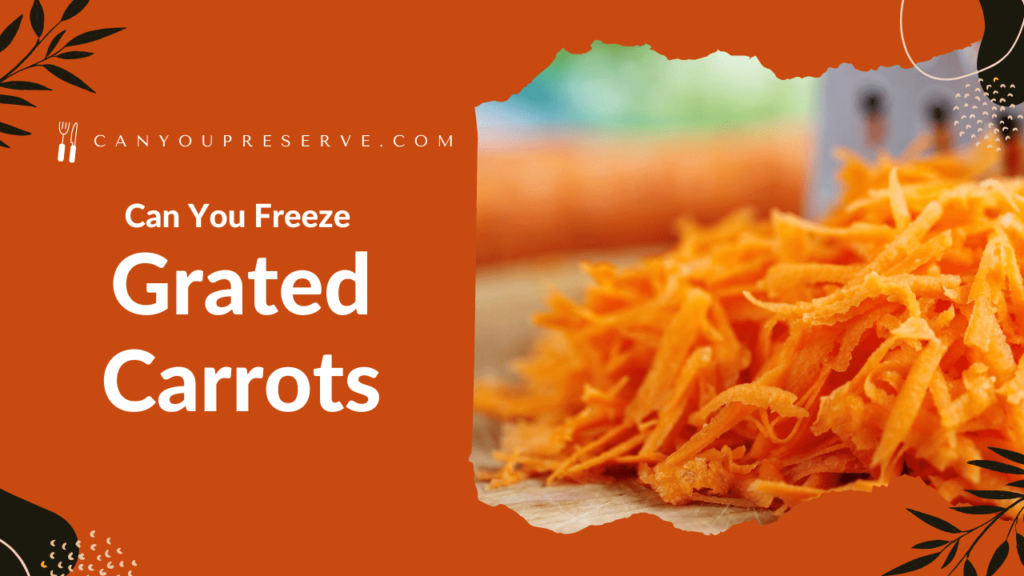 Can You Freeze Grated Carrots? How to Freeze Carrots? Best Ways of