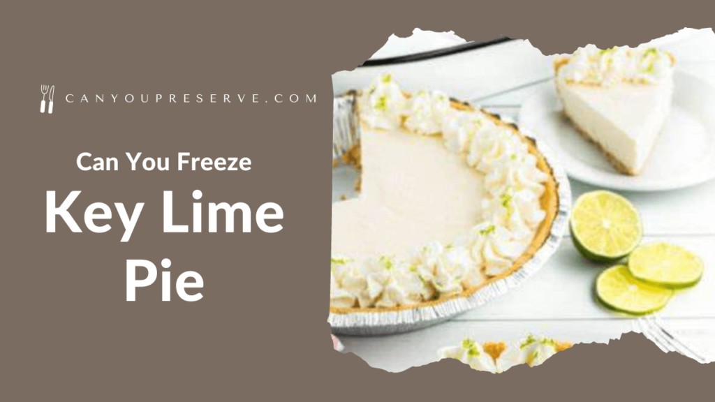 Can You Freeze Key Lime Pie? Easy Guide On Frozen Key Lime Pie How Long Does It Last? Can