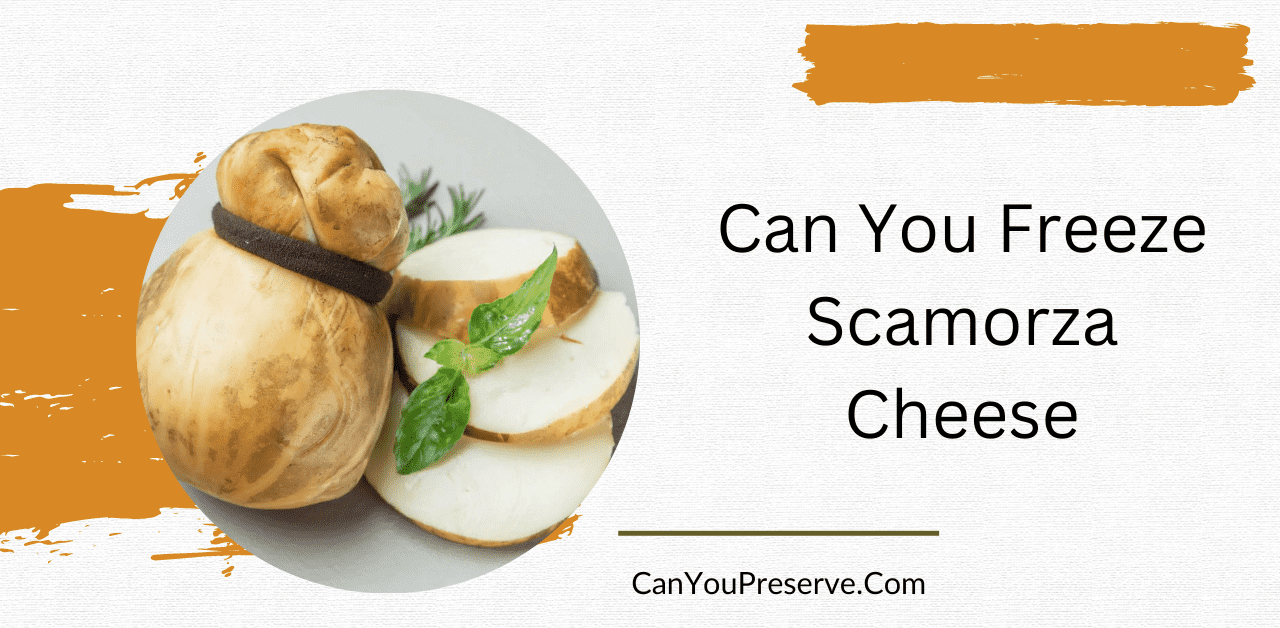 Can You Freeze Scamorza Cheese