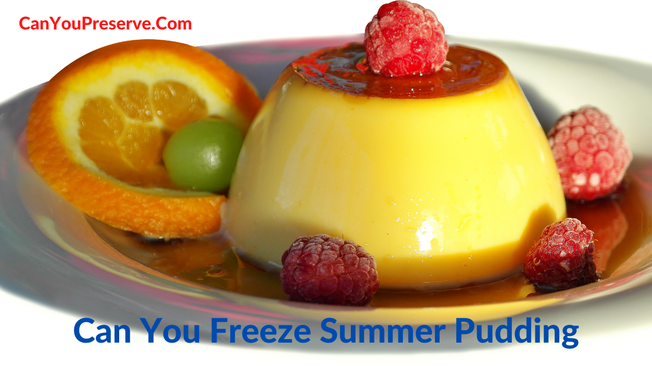 Can You Freeze Summer Pudding