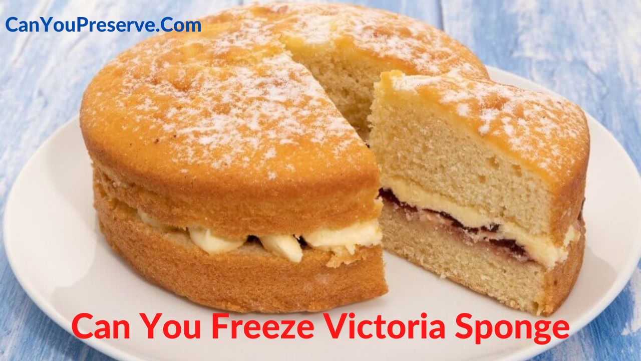 Can You Freeze Victoria Sponge