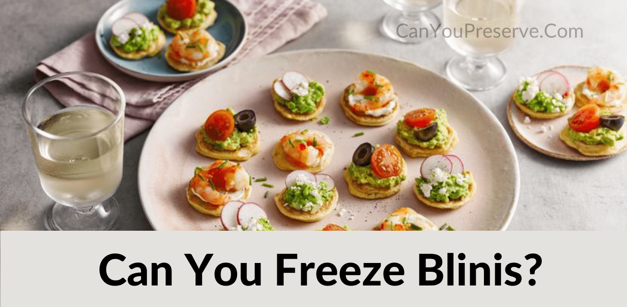 Can you Freeze Blinis