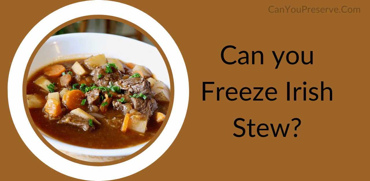Can you Freeze Irish Stew