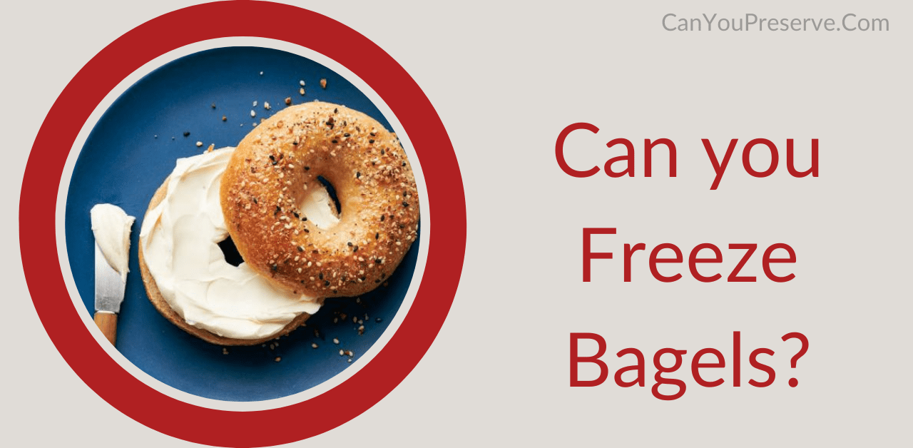 Can you Freeze Bagels
