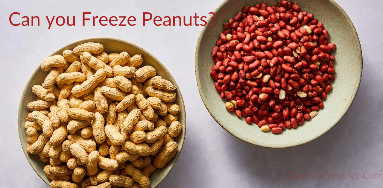 Can you Freeze Peanuts
